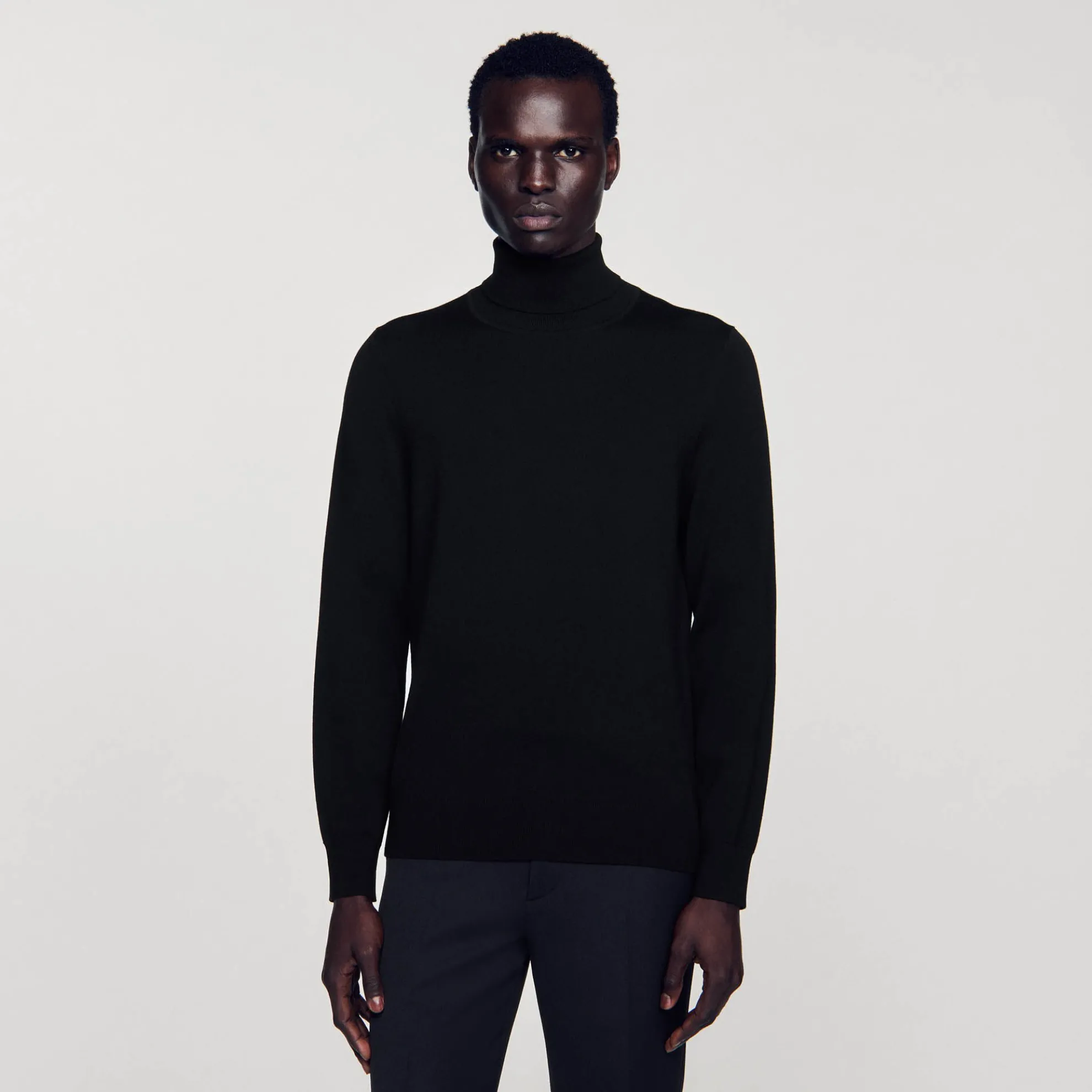 Roll Neck Wool Sweater