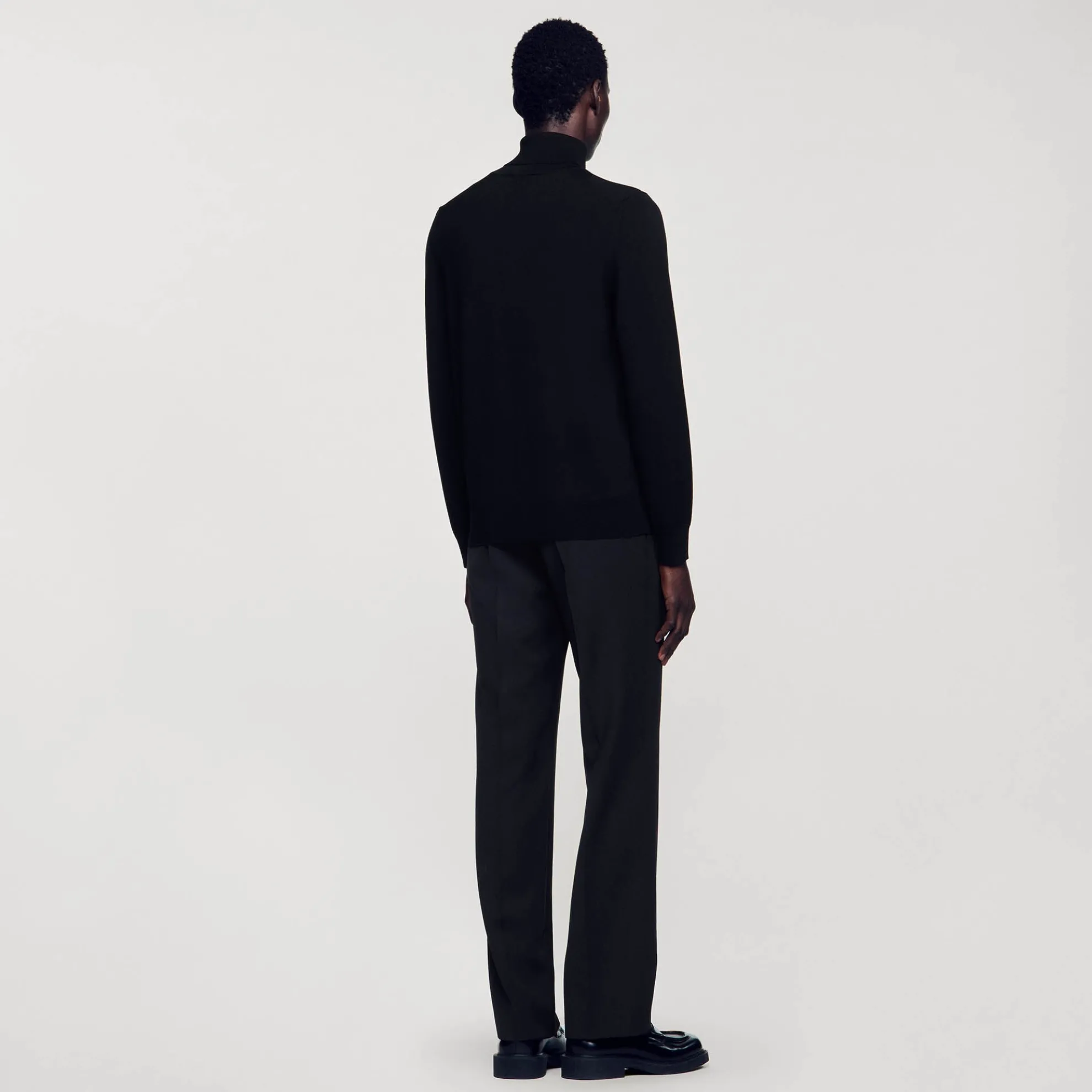 Roll Neck Wool Sweater