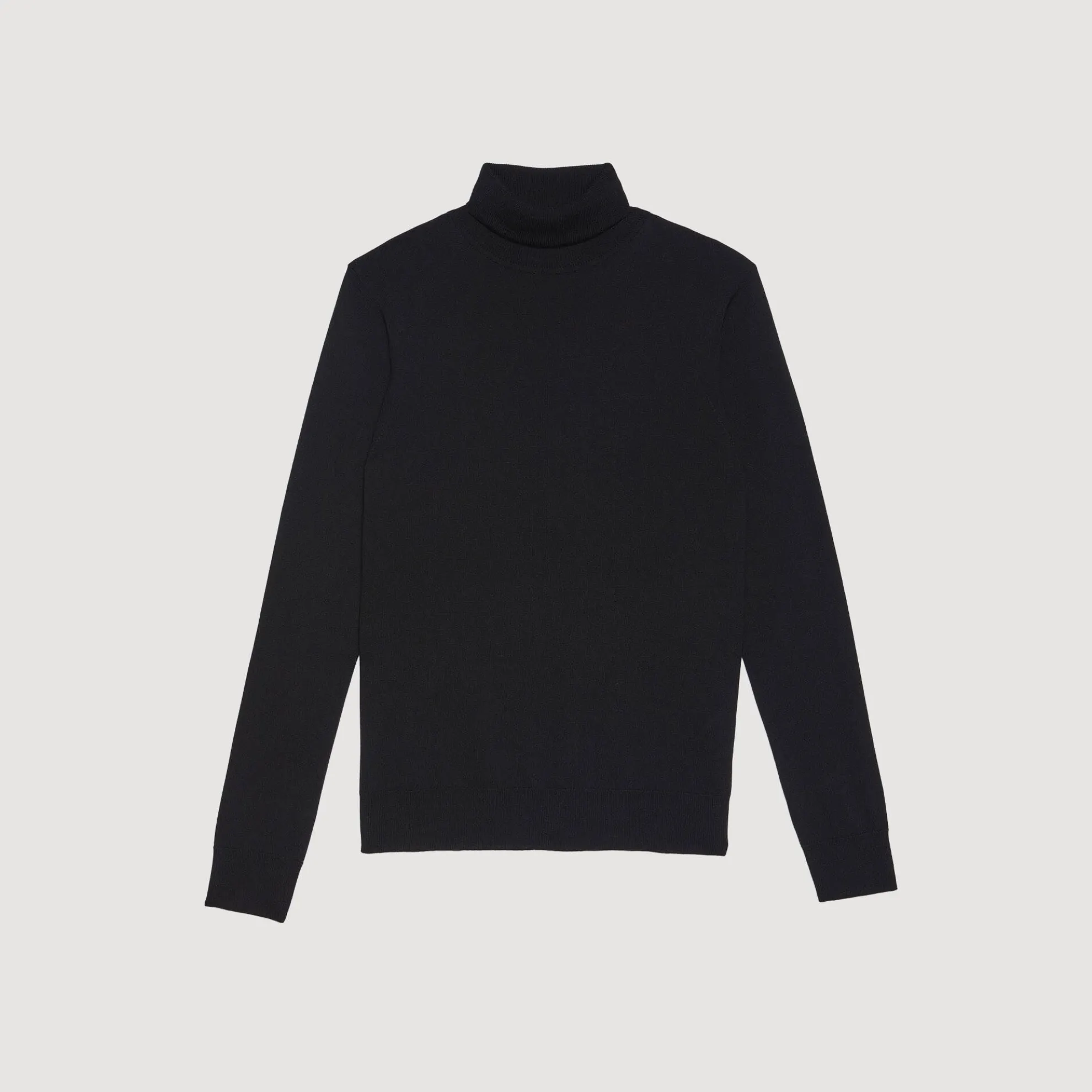 Roll Neck Wool Sweater