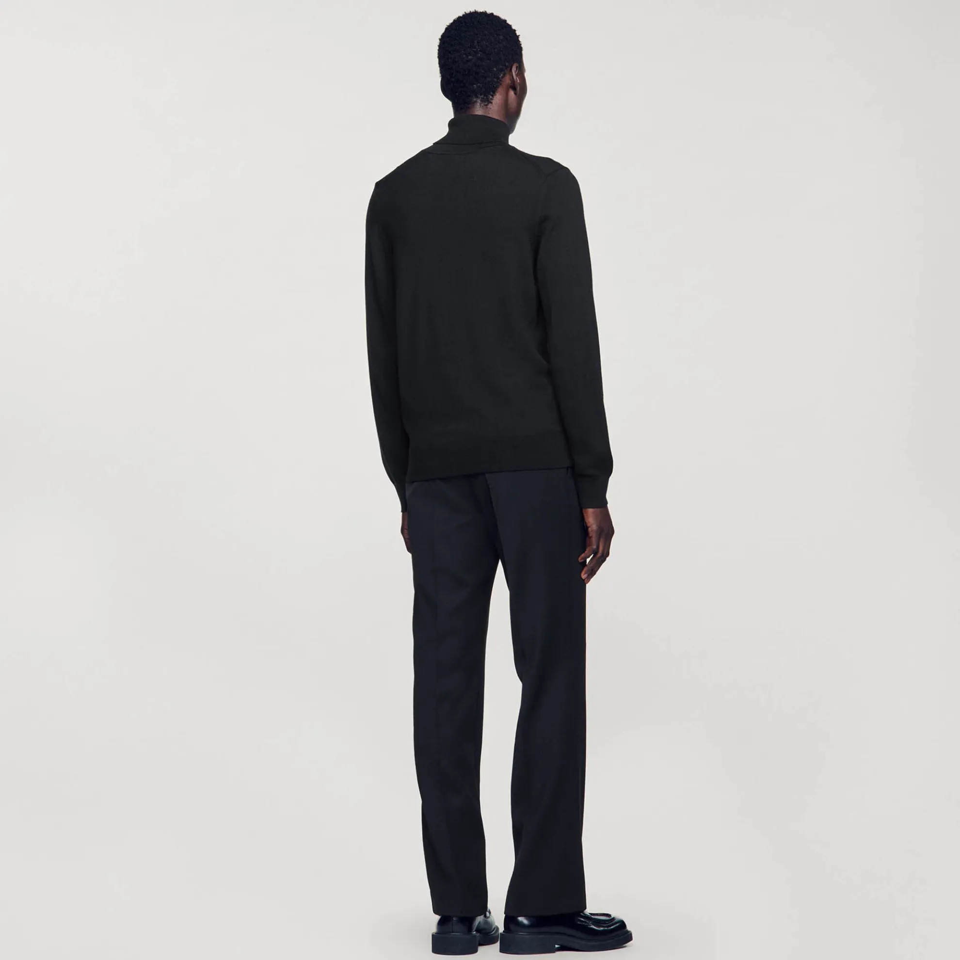 Roll Neck Wool Sweater