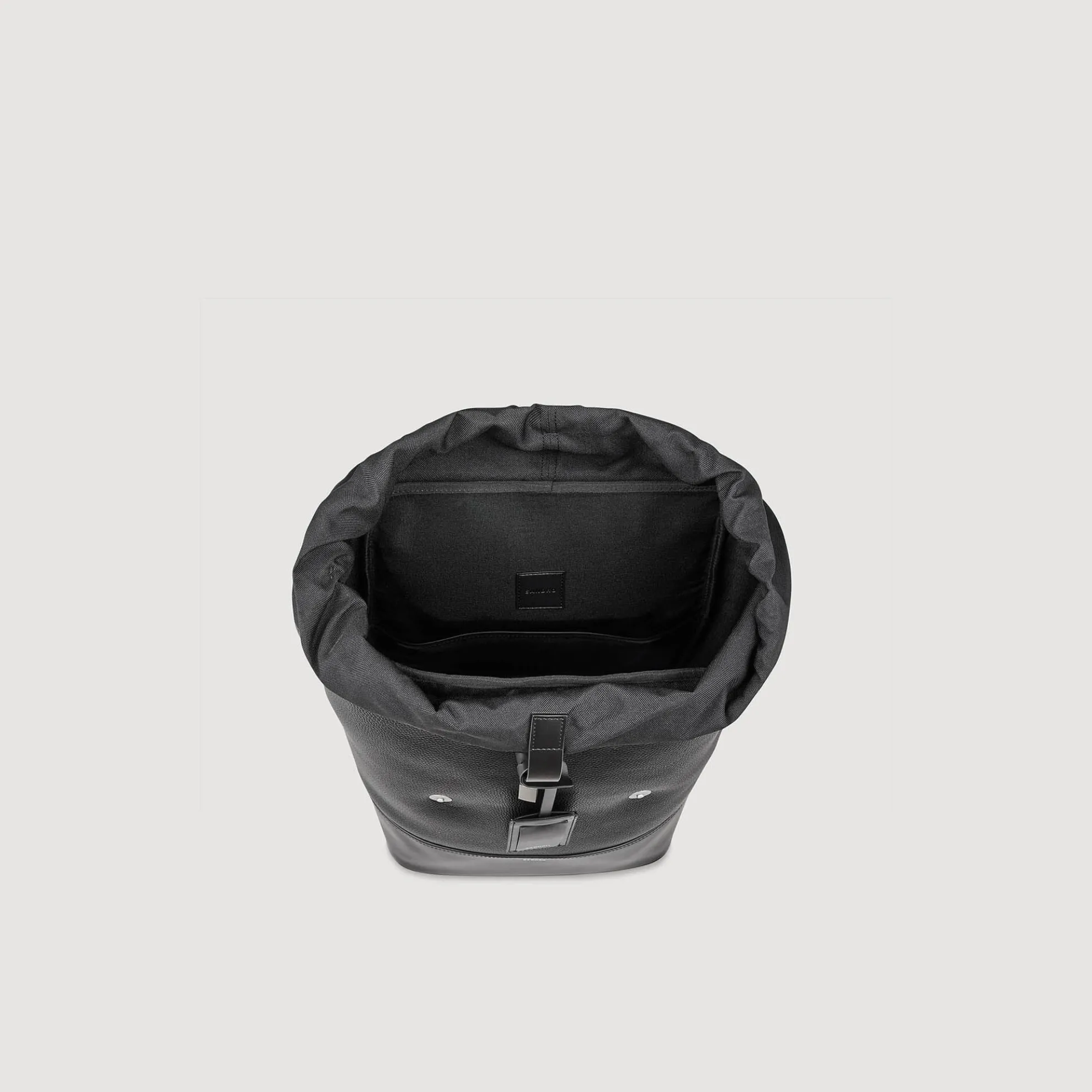 Rugzak Van Canvas En Leer