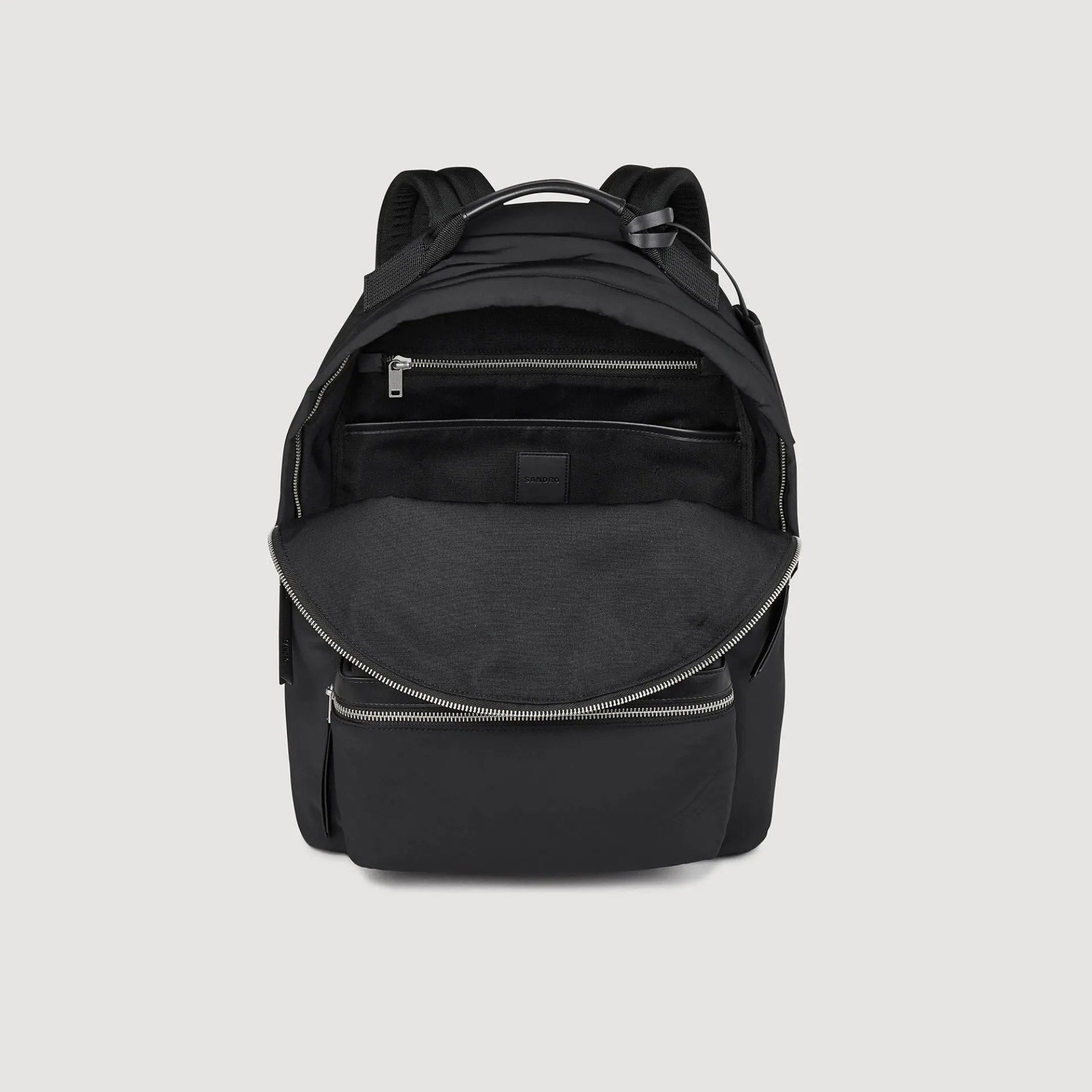 Rugzak Van Canvas En Leer