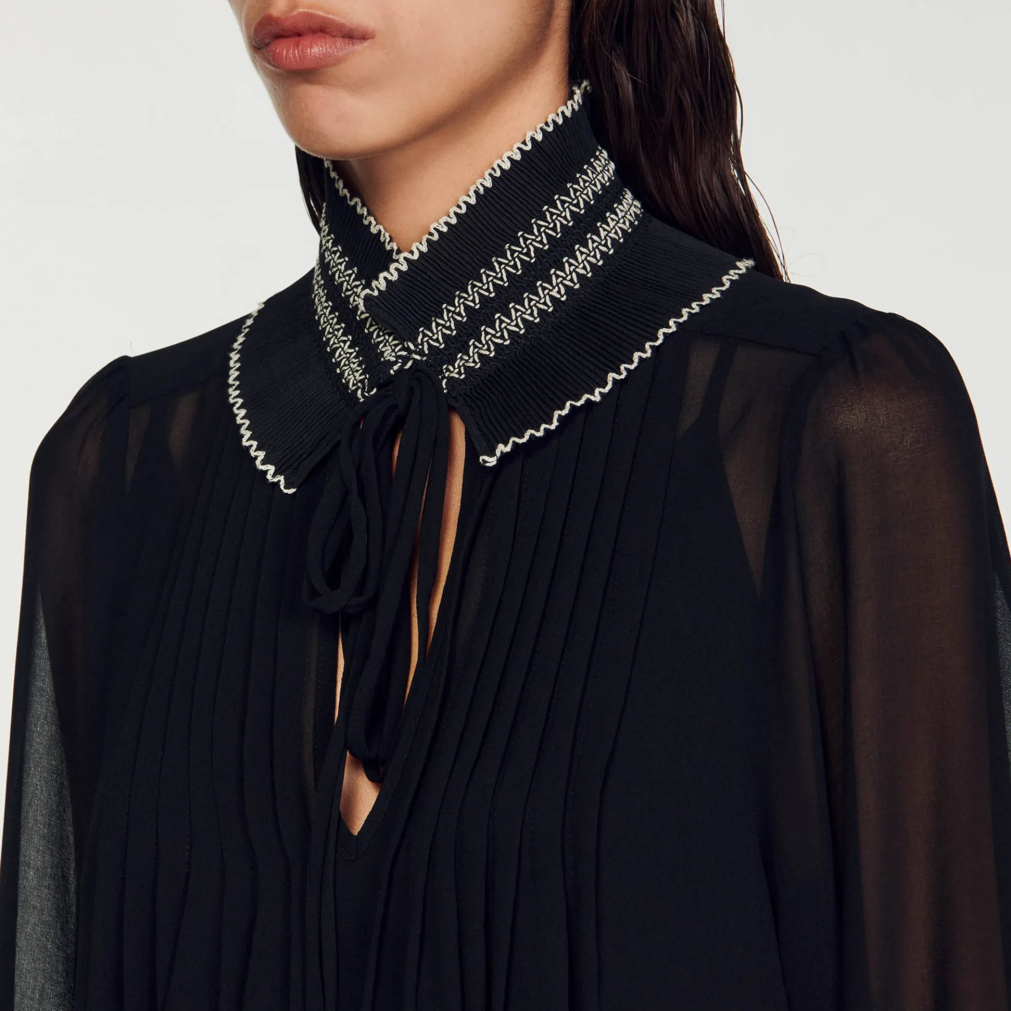 Soepele Chiffon Jurk