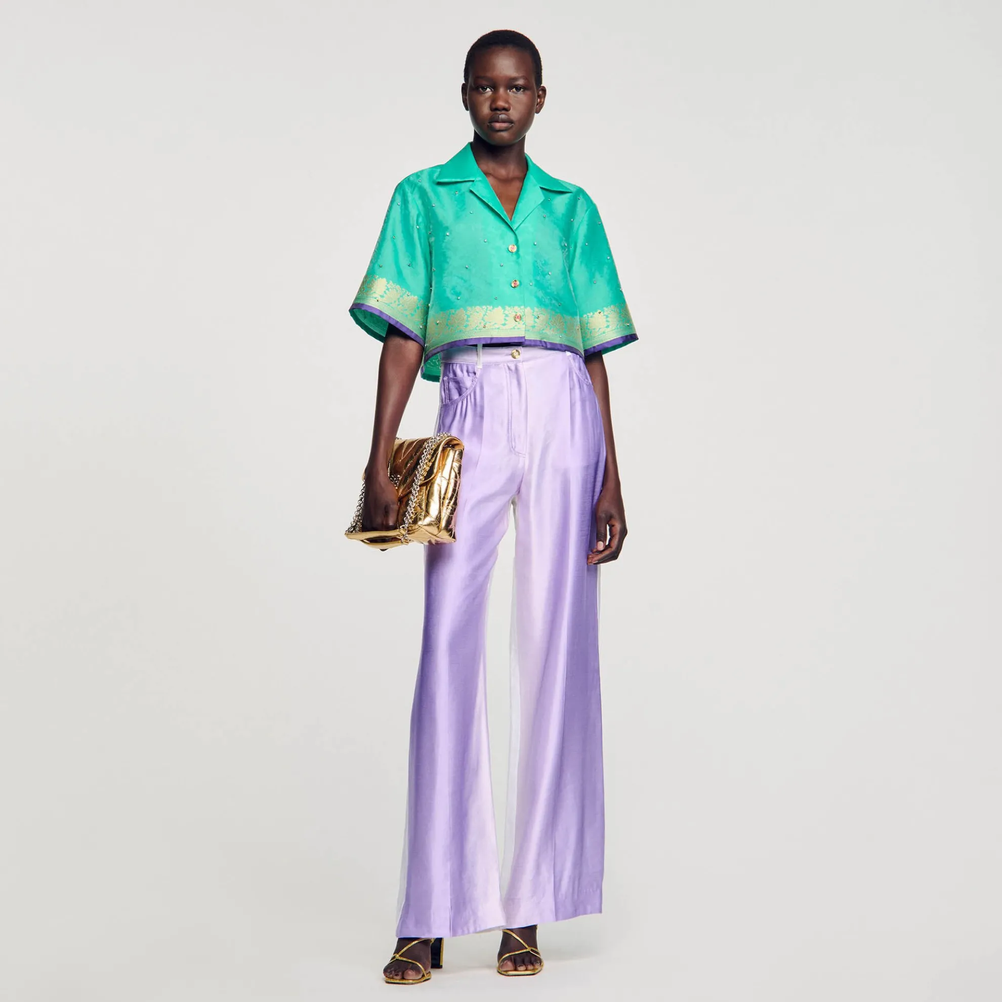 Soepelvallende Pantalon