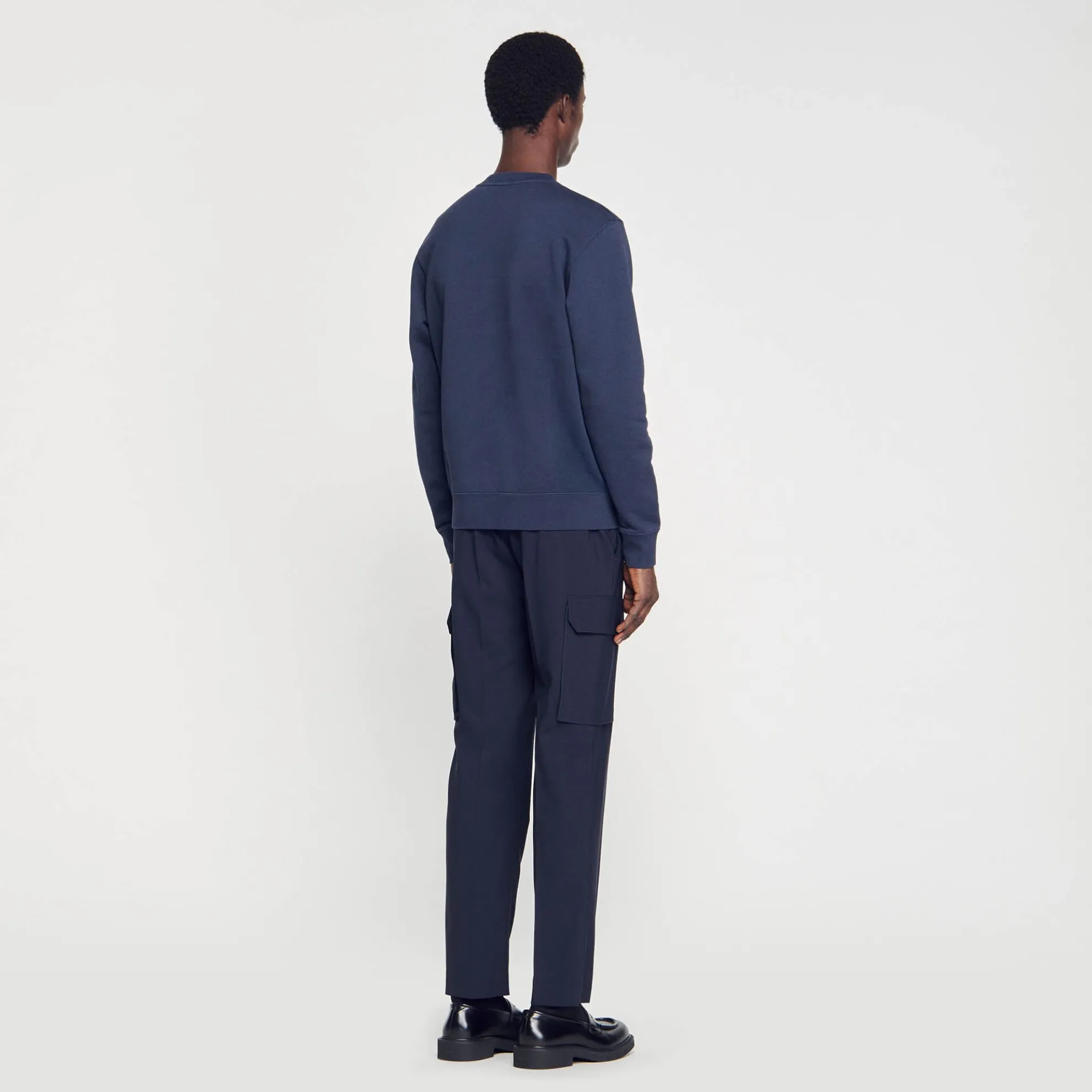 Sweater Van Joggingstof Met Borduursel