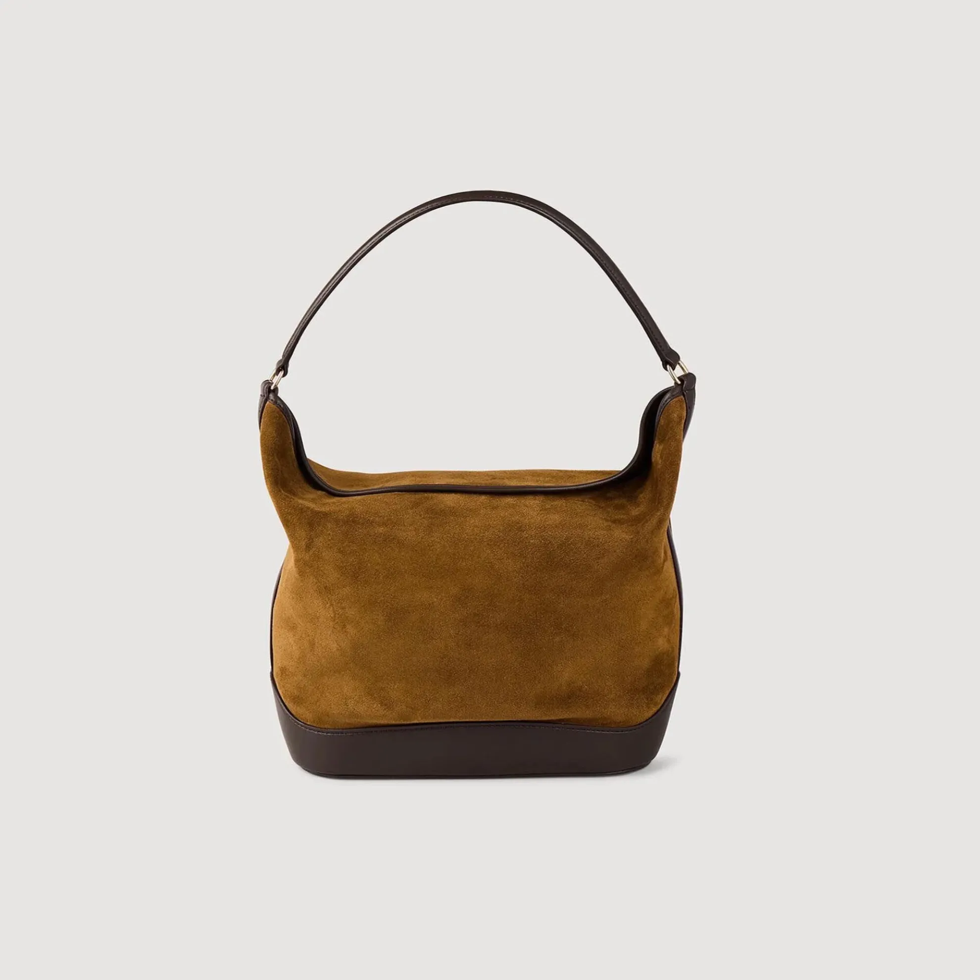 Tas Bucket Bag Leer En Suède TANGOSO