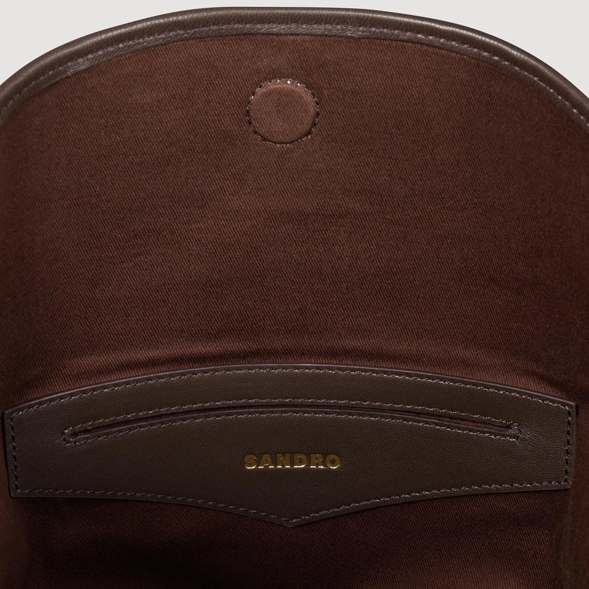 Tas Bucket Bag Leer En Suède TANGOSO