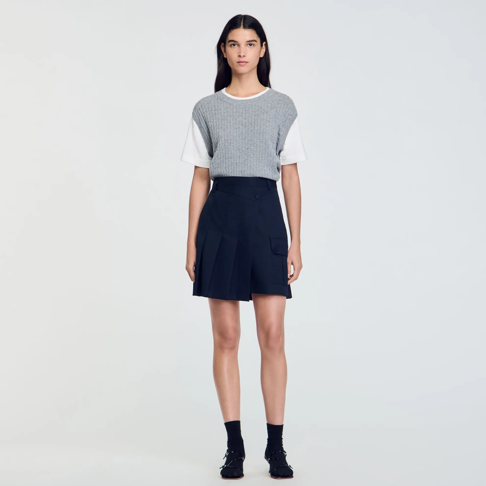 Trui Gebreid 2 Stoffen