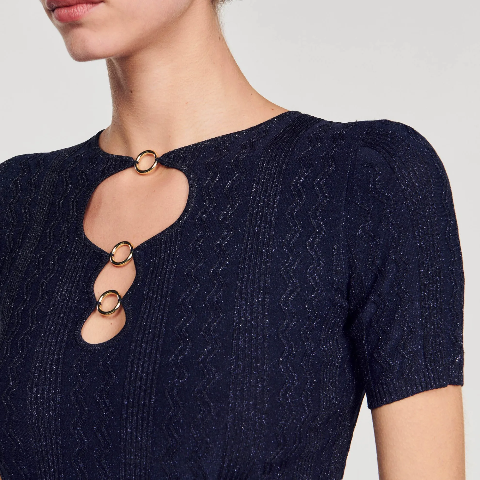 Trui Gebreid Glinsterend