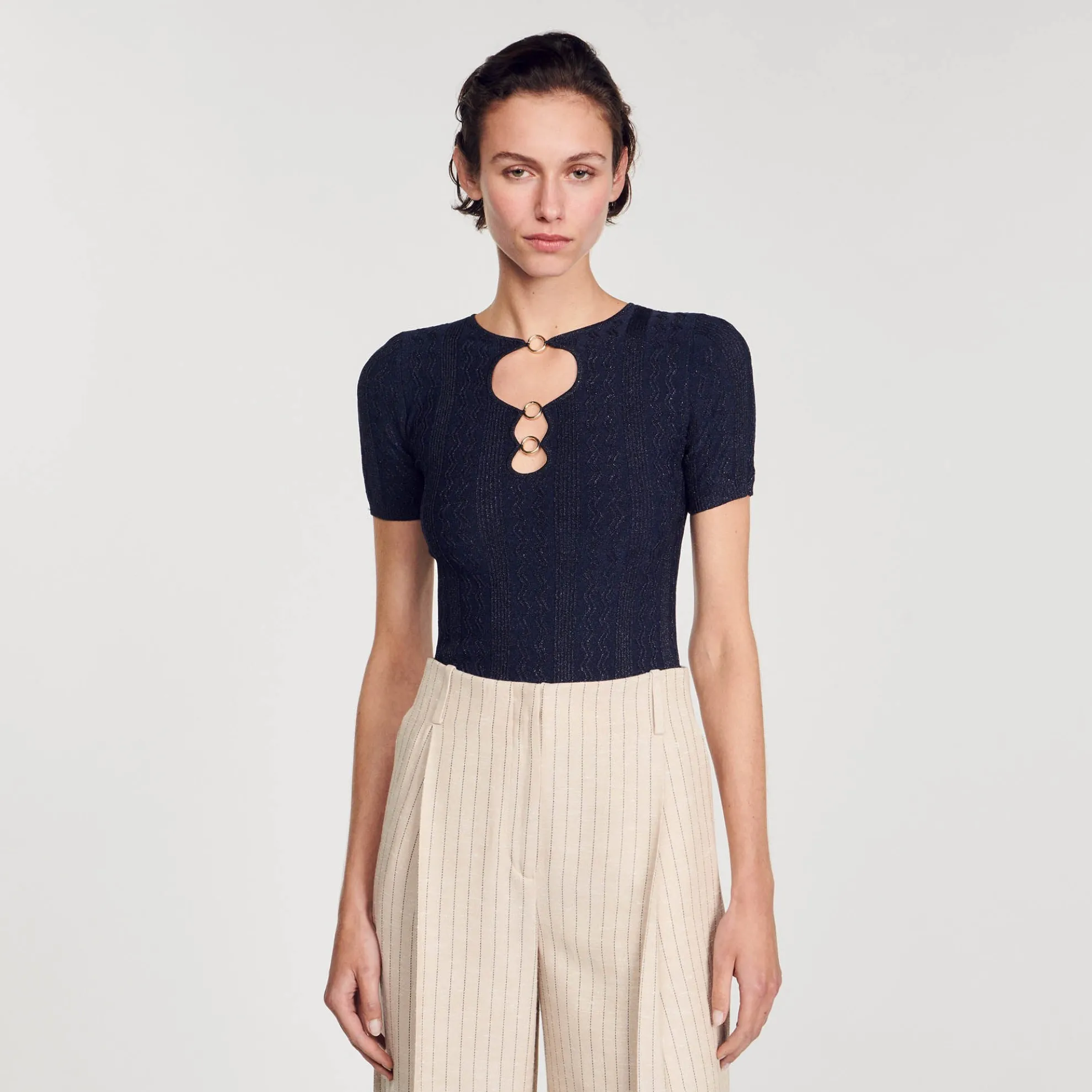 Trui Gebreid Glinsterend