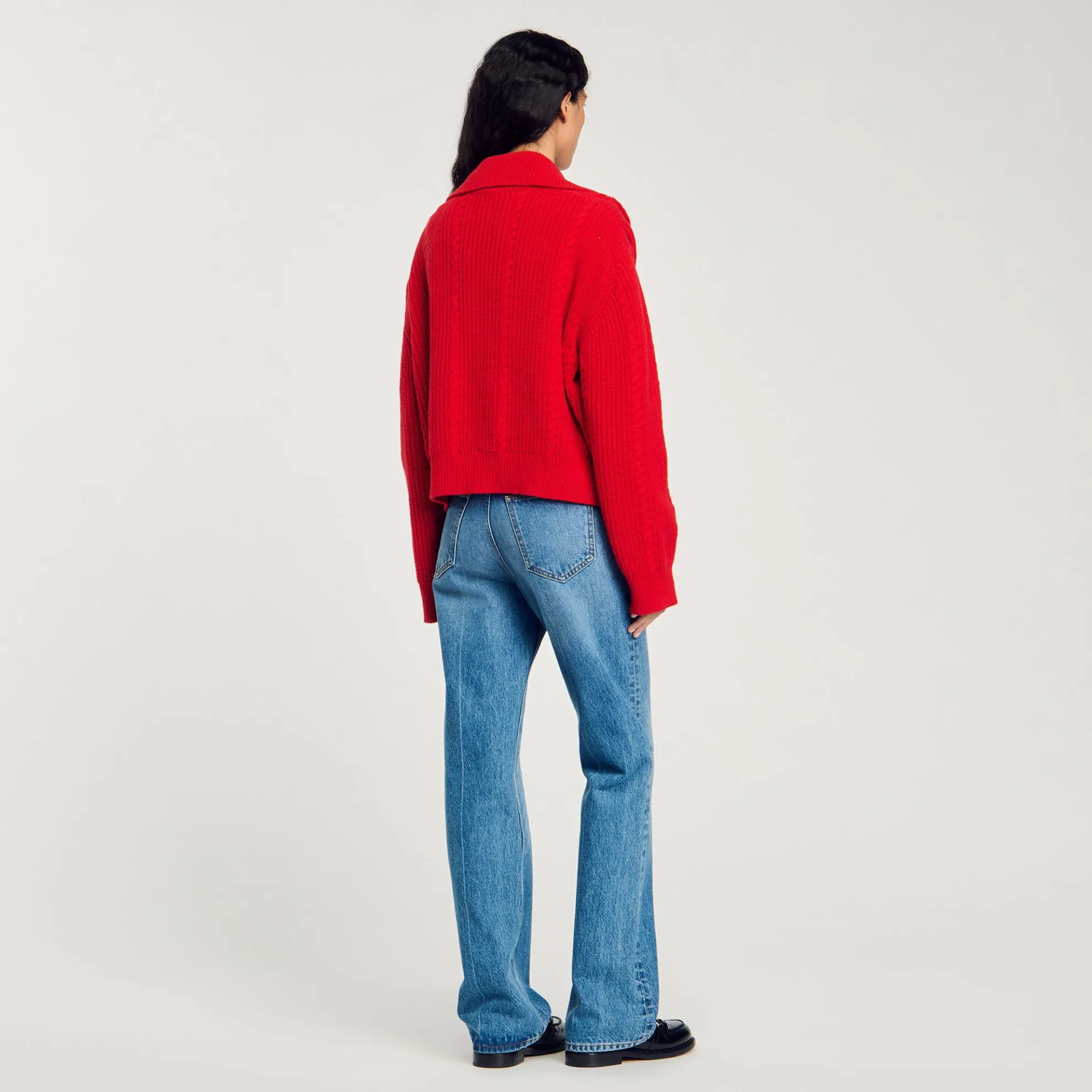 Trui Hals Met Knoopsluiting