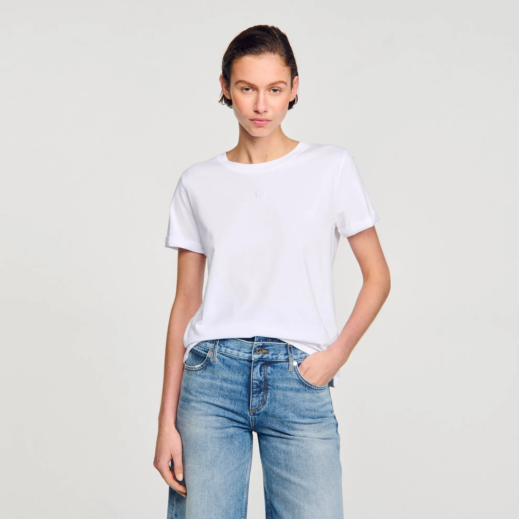 T-shirt Met Dubbele S