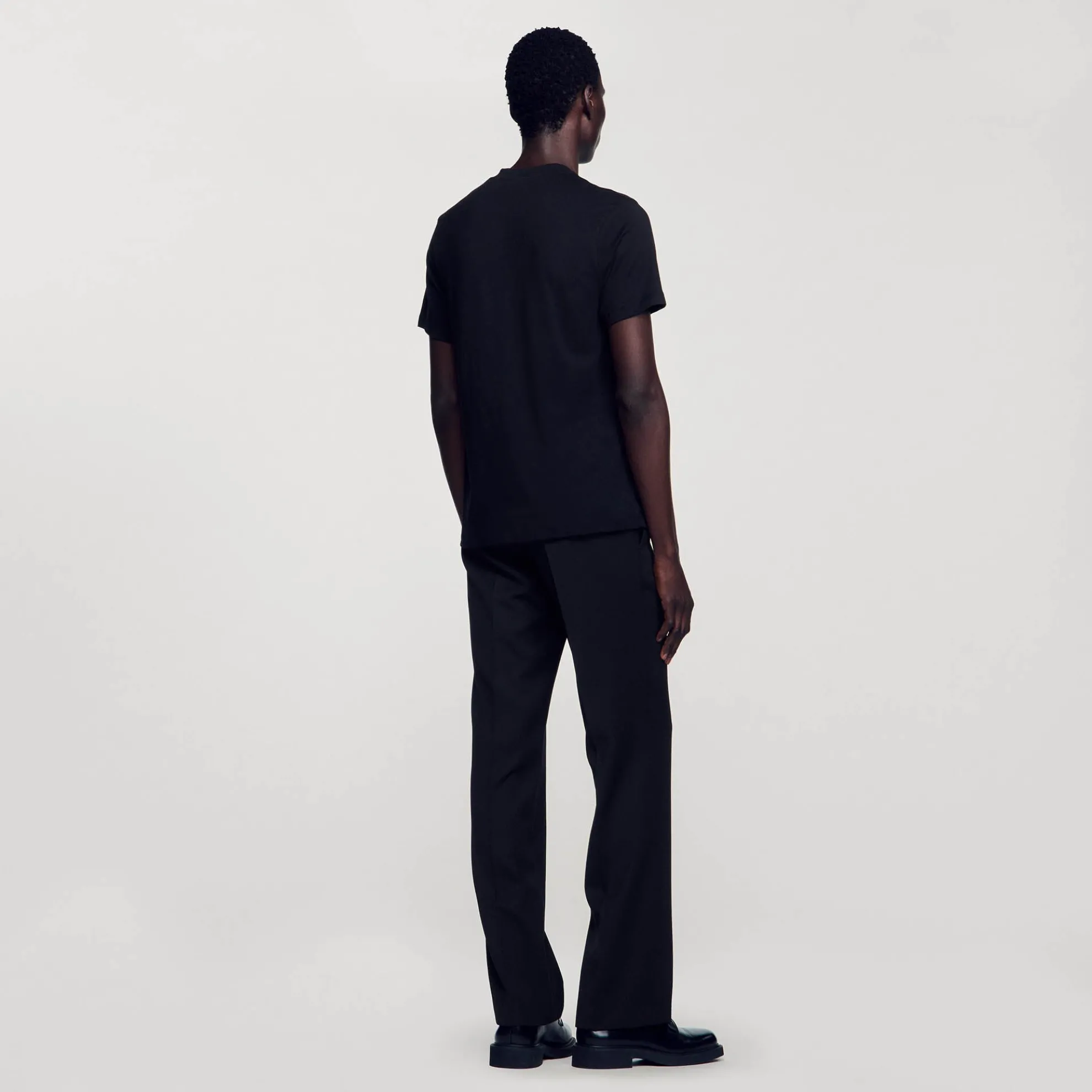 T-shirt Met Square Cross-patch