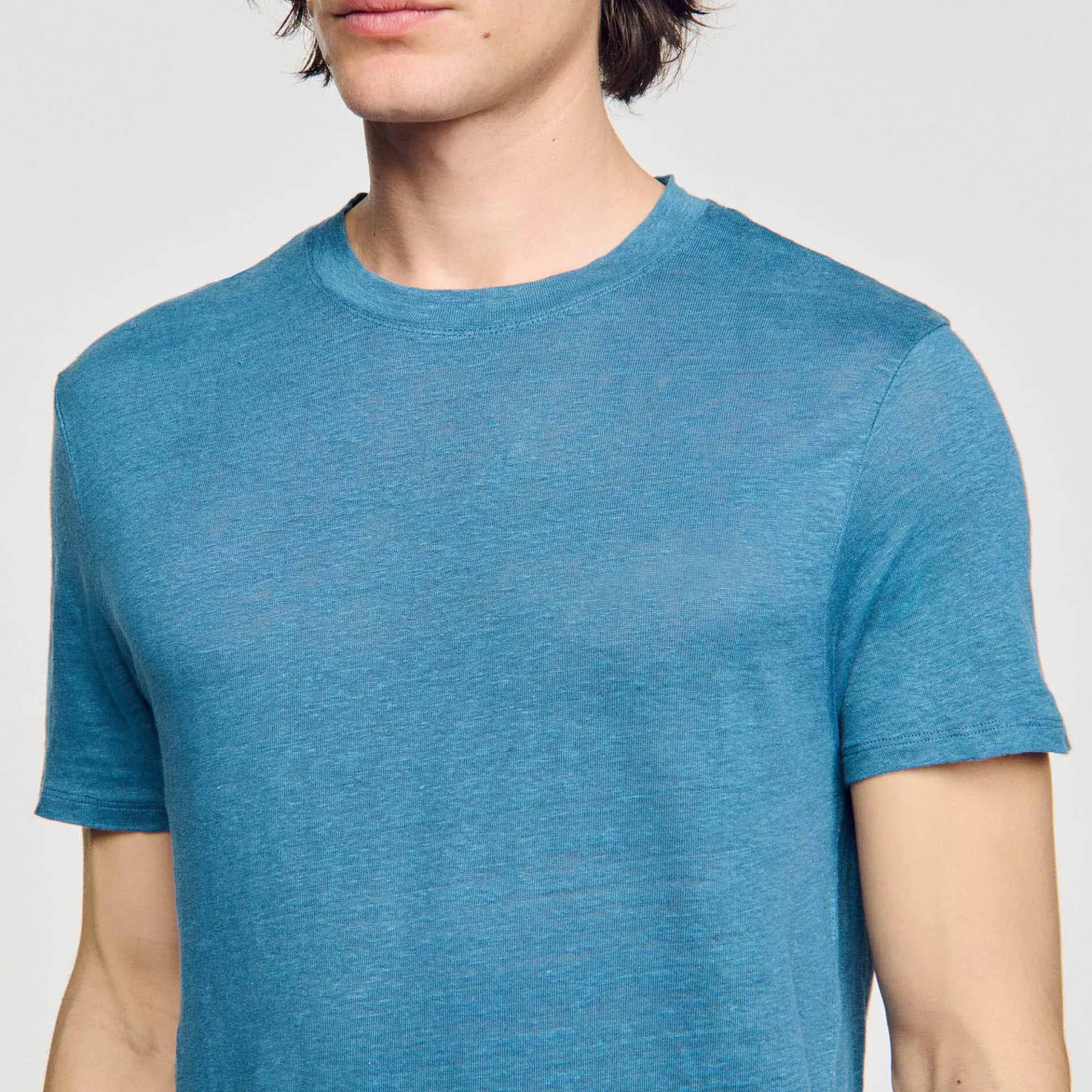 T-shirt Van Gecertificeerd Linnen