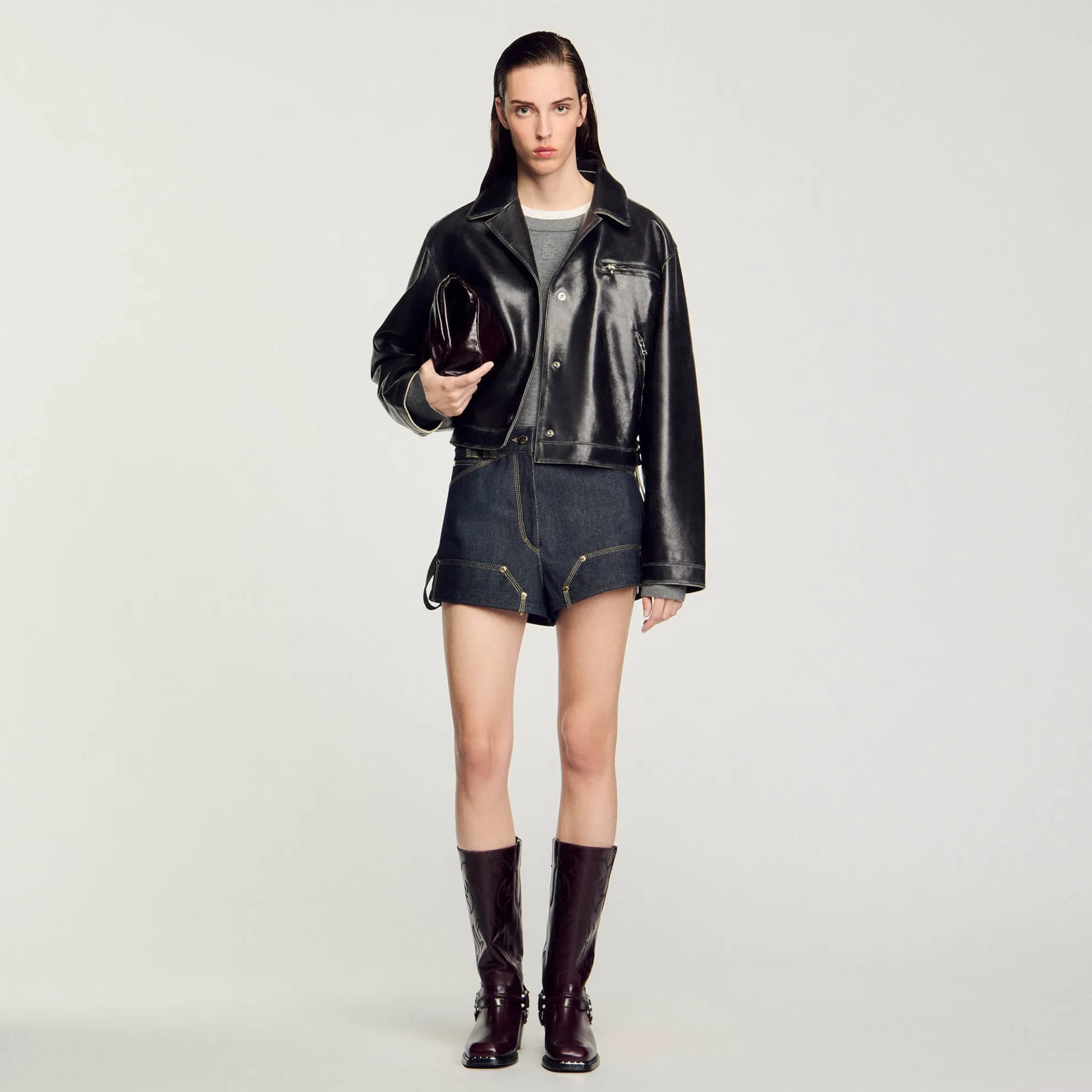 Verouderd Leren Jack