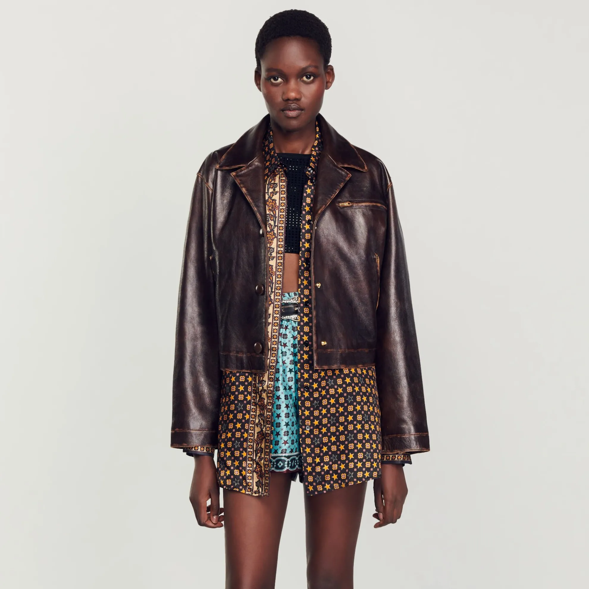 Verouderd Leren Jack