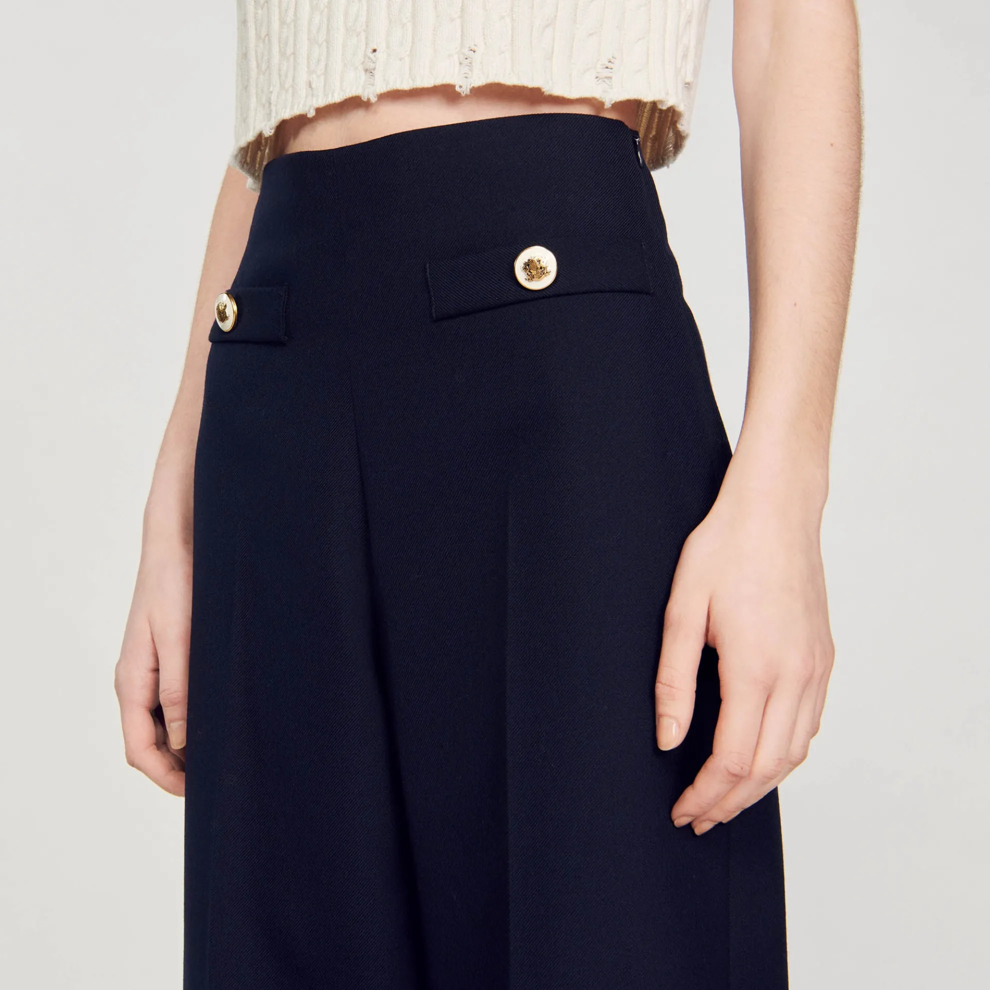 Wijdvallende Pantalon