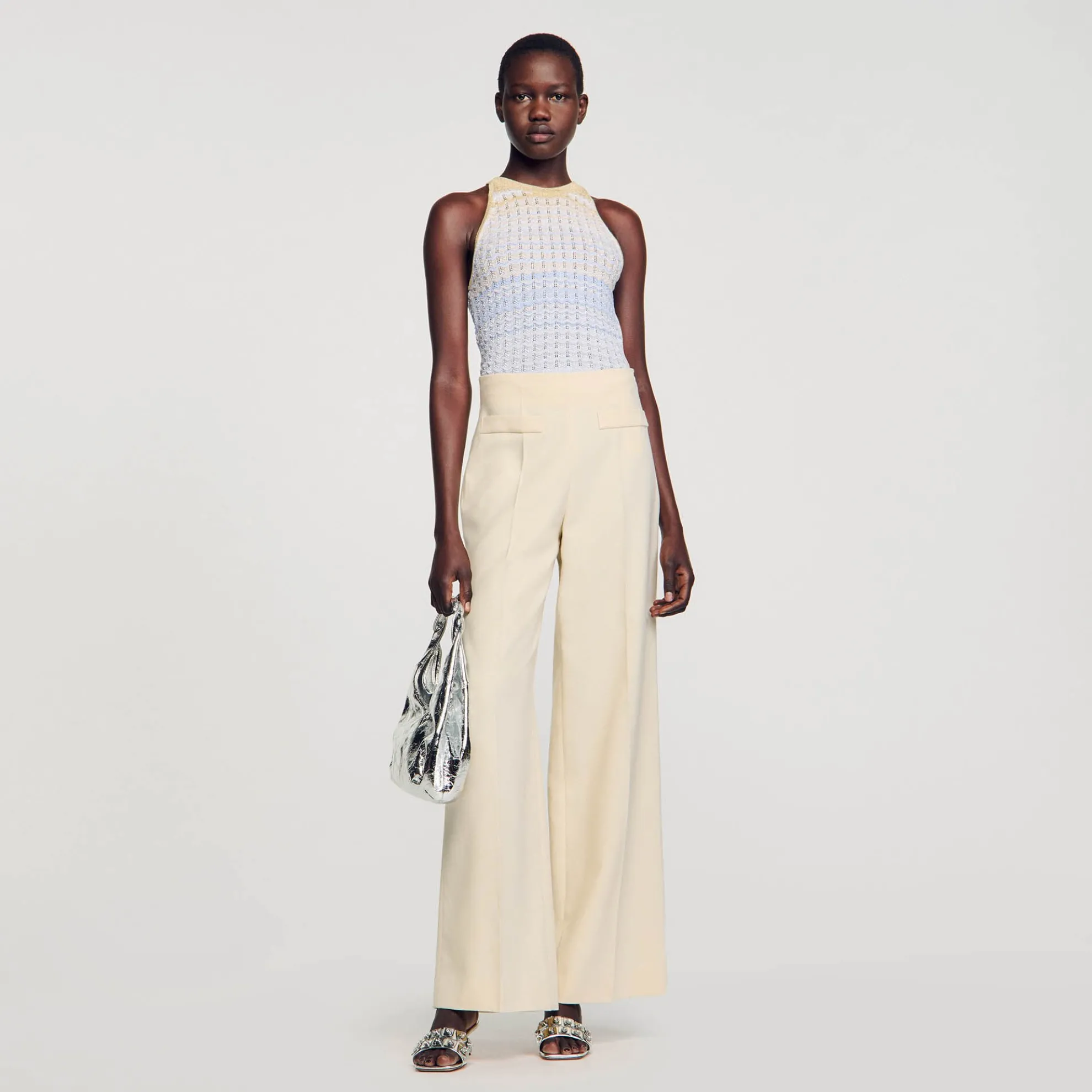 Wijdvallende Plooibroek