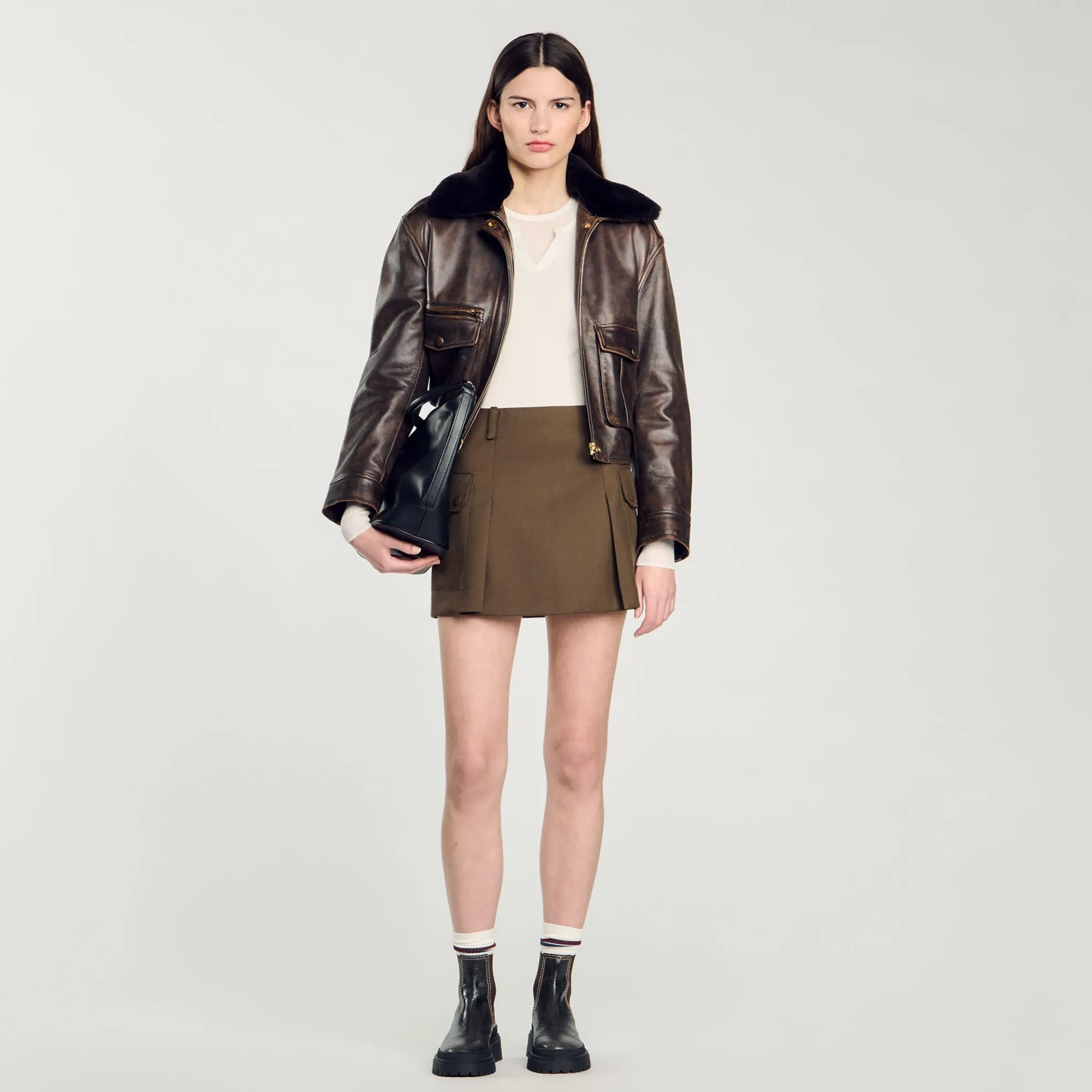 Wollen Trui Met Trompe L'œil