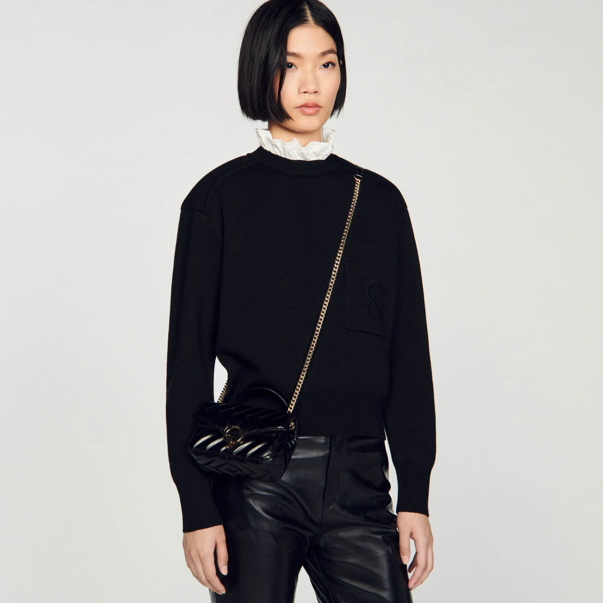 Yza Kleine Tas Van Glad Leer