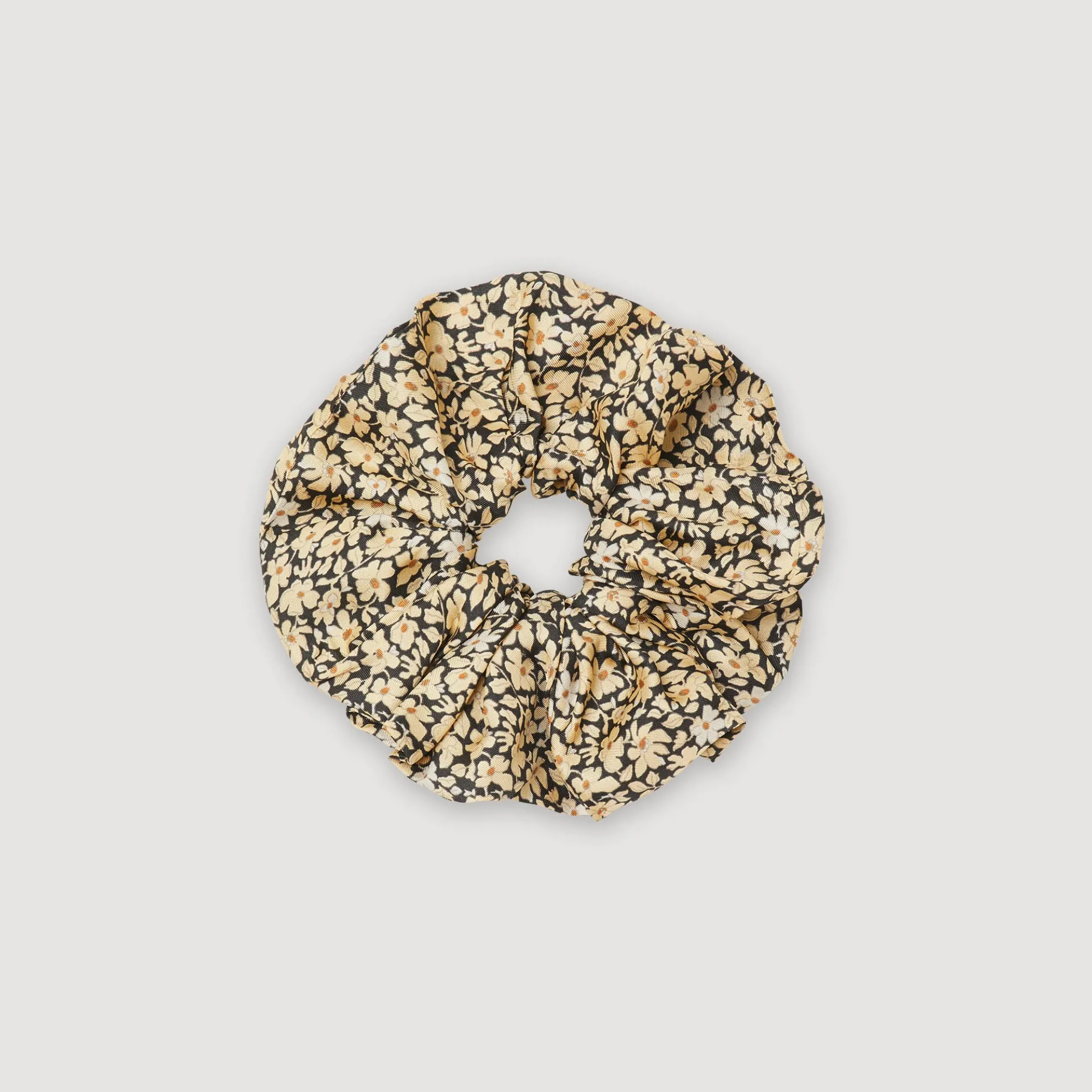 Zijden Scrunchie Met Print